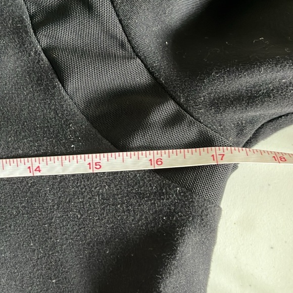 Zobha performance jacket long length women’s size medium black high neck - Picture 5 of 6